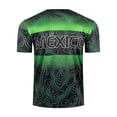thumbnail image 5 of Zimjoy 2026 Mexico Soccer Jersey for Men Women Unisex Crew Neck Short Sleeve Aztec Calendar Graphic Short Sleeve Fan Shirt for Game Day Travel Streetwear and Casual Wear Green 4XL, 5 of 9
