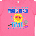 thumbnail image 4 of Inktastic Myrtle Beach Vacation Time Girls Toddler T-Shirt, 4 of 5