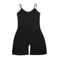 thumbnail image 4 of Combinaison Grande Taille pour Femmes Confortable Extensible Décontractée avec Col en V Manches Longues Ample Tenues pour Tous les Jours, 4 of 4