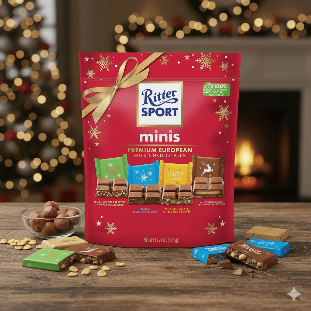 Ritter Sport Holiday Assorted Chocolates, 15.2 oz.
