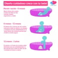 thumbnail image 3 of Bañera Inflable para Bebé EcoBaby Original Azul con Bomba de Inflado, 3 of 12