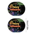 thumbnail image 3 of Qiweii Halloween Party Supplies - Table Cover Disposable Paper Plates Cups Napkins , Festive Cute Ghost Haunt Halloween Themed Decorations Used for birthdays, parties, meetups, Halloween, 3 of 6