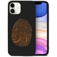 thumbnail image 1 of Case Yard Wooden Case for iPhone-12-Mini Soft TPU Silicone cover Slim Fit Shockproof Wood Protective Phone Cover for Girls Boys Men and Women Supports Wireless Charging Finger Print Design, 1 of 7