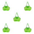thumbnail image 3 of maskred Versatile Beach Toys Bag Durable Mesh Tote for Poolside Adventures Green Extra Large 5Set, 3 of 6