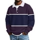 thumbnail image 1 of Hombres Camisa de Manga Larga Vintage Impreso Botón Abajo Cuello Turndown Casual Verano Sólido, 1 of 5