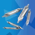 thumbnail image 3 of Juego De Brocas Centrales De Acero De Alta Velocidad, 5 Piezas De ángulo De 60 Grados, 1,5/2/2,5/3/4 Mm, Para Trabajar Metales, Utilizadas En Máquinas De Torno, 3 of 7