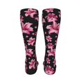 thumbnail image 6 of KLL Lilies Flowers Print Cool Socks Men's Women's Crew Socks Funny Crazy Novelty Stockings, 6 of 8