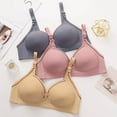 thumbnail image 4 of Lixiuxyad Womens Bras No Underwire Full Coverage Women Fashion Casual Breathable Tube Top Bra Underwear Without Steel Ring Gathering And Adjusting Bro, 4 of 5