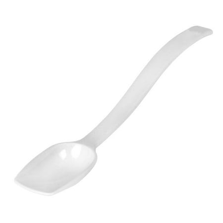 

10 Buffet Spoon Solid Polycarbonate 3/4 Oz White Color Pack of 6
