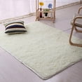 thumbnail image 4 of Carpet Plush Slip Resistant Polyester Solid Color Door Floor Mat for Sitting Room Grey 50cm by 80cm, 4 of 13