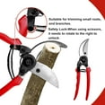 thumbnail image 5 of iMeshbean 3 Pieces Garden Tools Set Lopper & Pruning Shear & Tree Trimmer Pruner Ideal for Indoor & Outdoor Gardening, Branch Cutting & Plant Trimming, 5 of 16