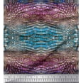 thumbnail image 1 of Soimoi Crepe Silk Fabric Snake Animal Skin Decor Fabric Printed Yard 42 Inch Wide, 1 of 3