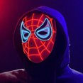thumbnail image 1 of Spider-man Style Light-up Mask | Spiderman | Character Masks, 1 of 1