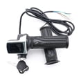 thumbnail image 2 of Electric Bike Throttle Grip with LCD Display and Power Key Locker 36V, 2 of 5