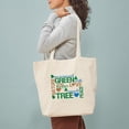thumbnail image 5 of CafePress - Live Green Montage Tote Bag - Unisex Canvas Tote Bag, Beige, 1-Piece, 5 of 9