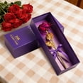 thumbnail image 5 of Preserved Rose Eternal Floral Arrangement For Valentines Day Anniversary Celebration Forget Not Flowers Hanging Flowers Outdoor Flowers for Wreath Making Winter Floral Arrangements Winter Flower, 5 of 5