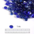thumbnail image 3 of Empava 10 lbs. 1,0-In Cobalt Bleu Gouttes Réfléchissantes Verre pour Foyer à Gaz, 3 of 4