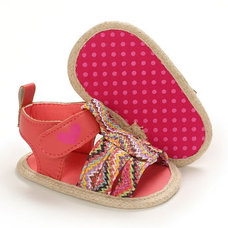 

Cathalem Toddler Girl Size 6 Sandals Boys Sandals Girls Shoes Walking First Non-Slip Rubber Contrast Baby 2c Shoes for Girls B 12 Months