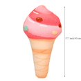 thumbnail image 2 of LEEYNEER1Pcs 3D Simulation Ice Cream Pillow For Fun Gift Cute Food Stuffed Animals For Room Decor Rainbow Beans, 2 of 5