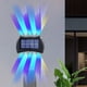 thumbnail image 1 of Luces solares LED para exteriores, focos para paisajismo, luces de jardín, luces solares inalámbricas para exteriores, iluminación para patios y pasarelas., 1 of 6