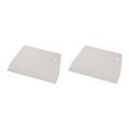 thumbnail image 4 of Ounissouiy Ladder Shaped Oil Scrapers Heat-Resistant Supplies Kitchen Scraper Chopper Butter Bakeware Non-stick Spatula Batter Flat Blanco 2piezas, 4 of 6