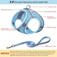 thumbnail image 2 of No Pull Dog Harness and Leash Set, Step in Adjustable Dog Harness with Padded Vest for All Weather, Dog Leash with Soft Padded Handle, Easy to Put on Small and Medium Dogs, 2 of 8