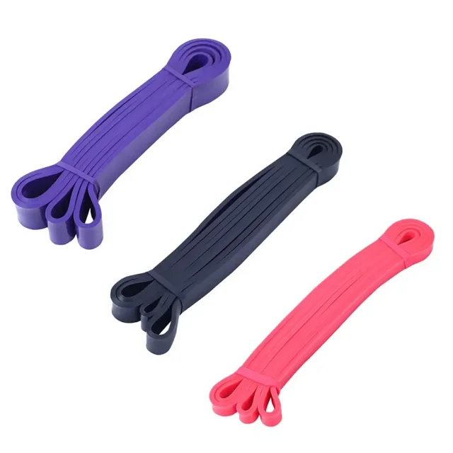Bandes de Résistance Entraînement Élastiques en Latex Naturel Exercice Boucle en Caoutchouc Bande de Force Gym Entraînement Physique Entraînement Expan_Paris