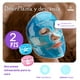 thumbnail image 2 of Mascarilla de Gel Frío y Calor para Ojos y Cara | Reutilizable, Suave y Ajustable | Alivio para Migrañas, Ojos Hinchados, Estrés y Dolor | Pack de 2 piezas (Azul y rosa), 2 of 11
