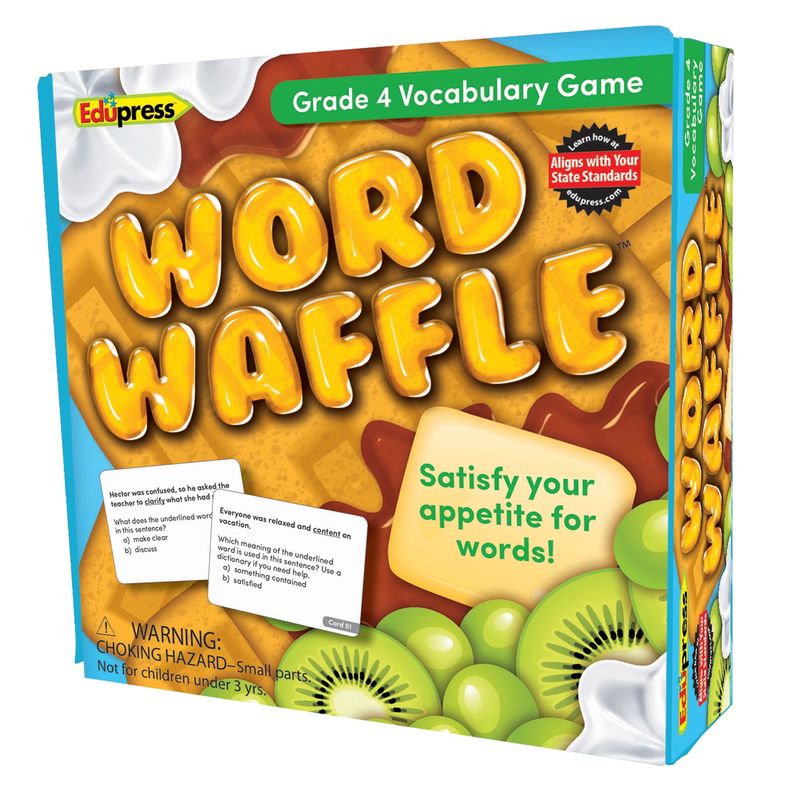 Edupress™ Word Waffle™ Game, Grade 4  Walmart.com