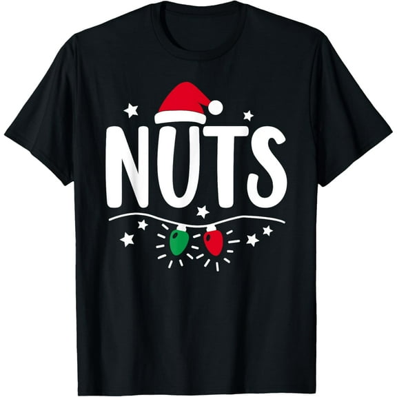 Chest Nuts Funny Christmas Chestnuts Couple Matching Outfit T-Shirt