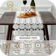 thumbnail image 4 of Camino de mesa de encaje blanco con margaritas, bufanda de poliéster, elegante mantel de macramé, decoración para fiestas de bodas, primera opción para regalos. PAG, 4 of 4