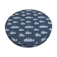 thumbnail image 1 of Balery Submarine With Periscope Fundas de asiento para taburete de bar redondo de tela de terciopelo ajustables que protegen de arañazos y manchas para sillas de 14 a 17 pulgadas.-13 inch, 1 of 7