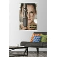 thumbnail image 2 of Star Wars: The Force Awakens - Rey Portrait Wall Poster with Wooden Magnetic Frame, 22.375" x 34", 2 of 3