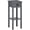 Grey, variant on 29 2-Tier Side Table with Drawer Shelf, Narrow End Table for Small Living Room, Black MDF