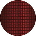 thumbnail image 1 of Ahgly Company Indoor Square Patterned Chocolate Brown Area Rugs, 3' Square, 1 of 6