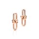 thumbnail image 1 of Pendientes De Plata De Oro Rosa 925 Tiffany Sparkles/Regalo De Cumpleaños, 1 of 4