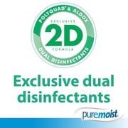 OPTI-FREE Pure Moist Multi-Purpose Disinfecting Solution 10 oz (Pack of 2)