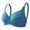 Gray, variant on Plus Size Push Up Bras for Women Hide Back Fat Smoothing Bra Seamless Underwire T-Shirt Bra