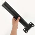 thumbnail image 3 of USHOBE 1 Set Street Light Pole Black Galvanized Steel Dustproof Lighting Pole Outdoor Use, 3 of 8