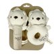 thumbnail image 4 of Set De 2 Sonajas Para Bebe Juguete Peluche Felpa Extra Suave DARA BABY  Jug0039, 4 of 4