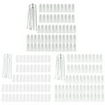 thumbnail image 7 of 60Pcs Stainless Steel Curtain Pleat Hooks Traverses Pleater 4End Curtain Hangers, 7 of 7
