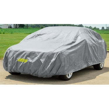 JEGS 90125 Car Cover Large Fits Cars 14 ft. 3 in. to 16 ft. 8 in. Long 3-Layer P