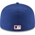 thumbnail image 4 of Men's New Era Royal Chicago Cubs Cooperstown Collection Wool 59FIFTY Fitted Hat, 4 of 6