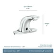 thumbnail image 2 of Moen Chrome Lavatory Faucet 4 in., 2 of 4