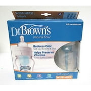 Dr. Brown's Original Wide-Neck Bottle, 8 Ounce, 3-Pack