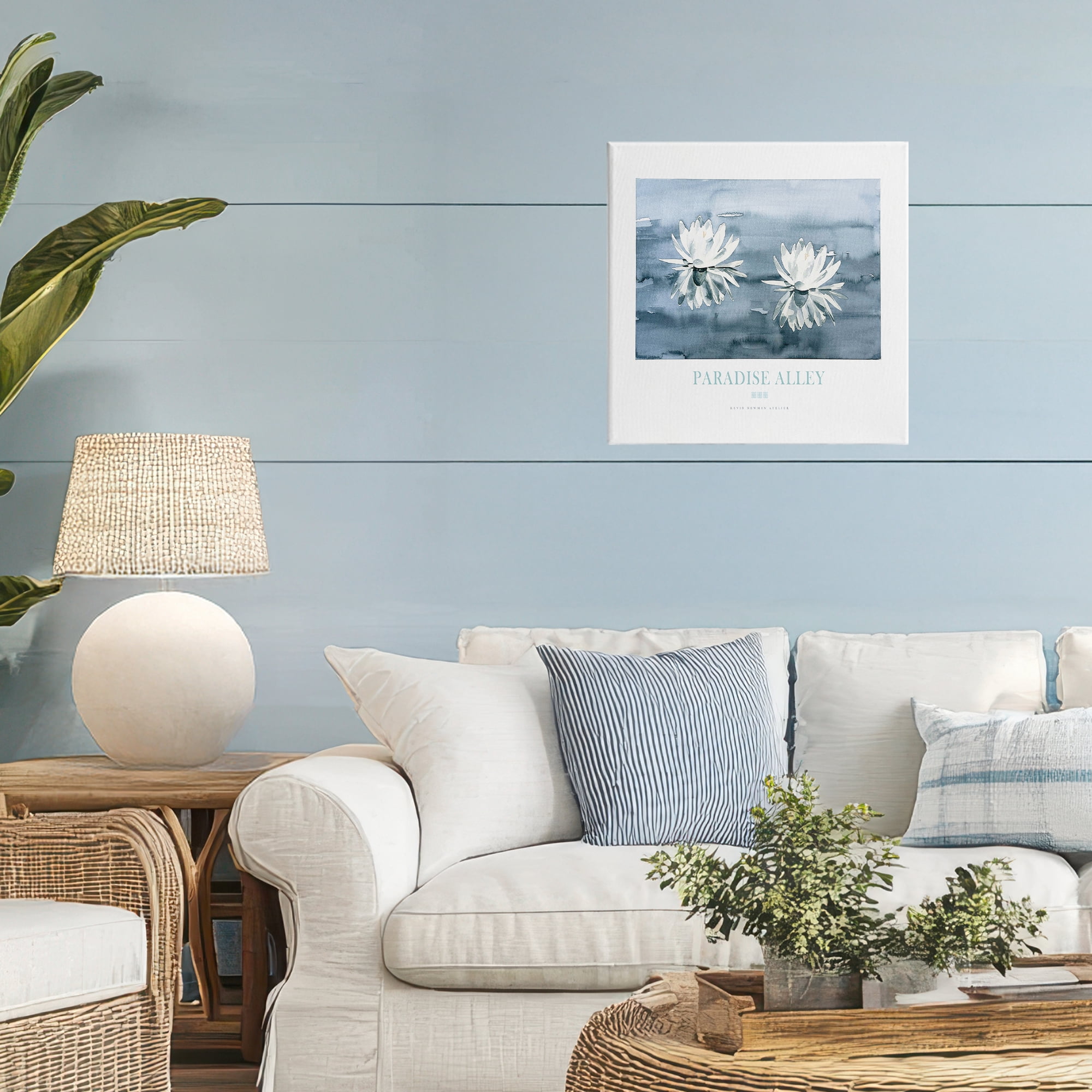 Stupell Industries Paradise Alley Water Lilies Canvas Wall Art, design by Jadei Graphics
