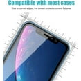 thumbnail image 4 of [3 Pack] Privacy Screen Protector for iPhone 11/iPhone XR Anti-Spy Tempered Glass Film Upgrade 9H Hardness Case Friendly Easy Installation Bubble Free 3D Touch Support [6.1 inch], 4 of 5