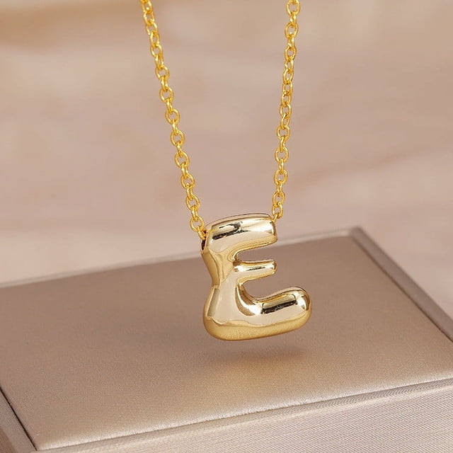 Collar para Mamá,Collar de Letra Inicial de Oro Joyería de Aleación Personalizada para Ella,Regalo para el Aniversario Del Cumpleaños de la Madre,Collar Inicial de Oro,,