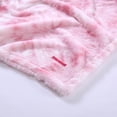 thumbnail image 4 of Betsey Johnson Fireworks Tie Dye Pink Faux Fur 60X50 Throw Blanket, 4 of 12