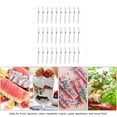 thumbnail image 5 of Greenadscape Fruit Dessert Mini Forks Stainless Steel Fruit Forks Silver 30Pcs 5.1In, 5 of 9
